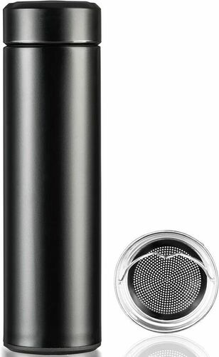 Temperature Smart Vacuum Insulated Thermos Water Bottle
