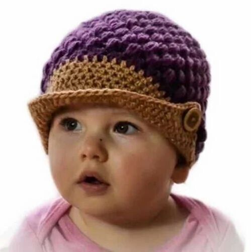 Wool Crochet Cap
