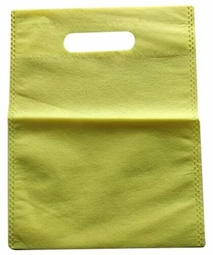 Yellow Color D Cut Non Woven Bag