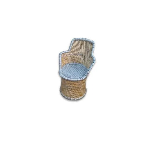 Ganga Handicrafts Bamboo Mudda Chair