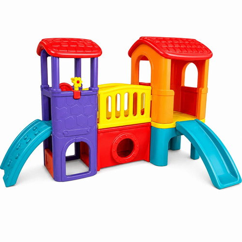 Plastic Double Slide Play System