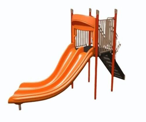 Playground Double Curved Kids Slide