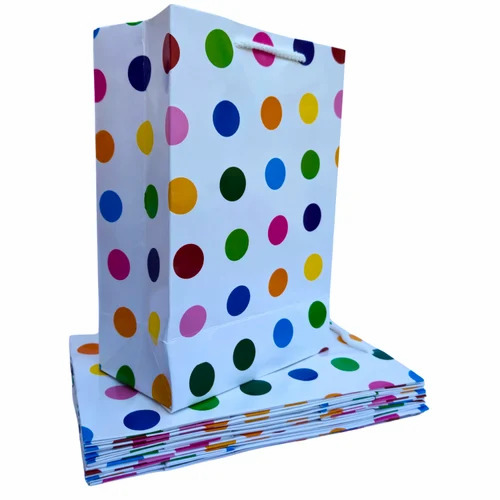 Polka Dot Paper Gift Bags