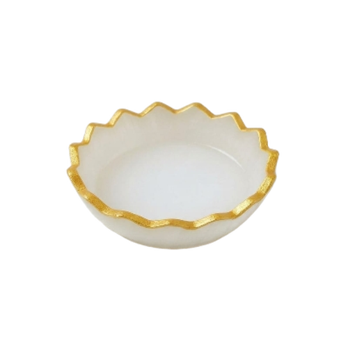 Selenite Resine Bowl