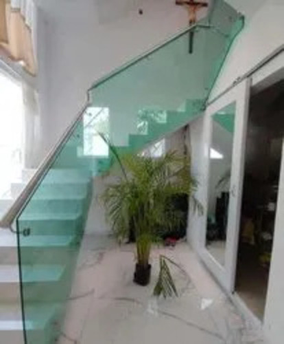 8mm Staircase Glass Railing
