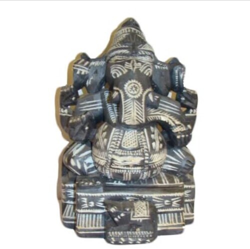 Black Stone Ganesh
