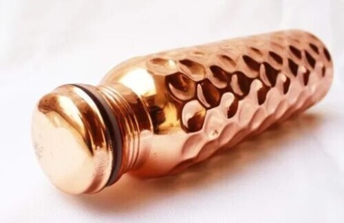 Diamond Copper Water Bottle