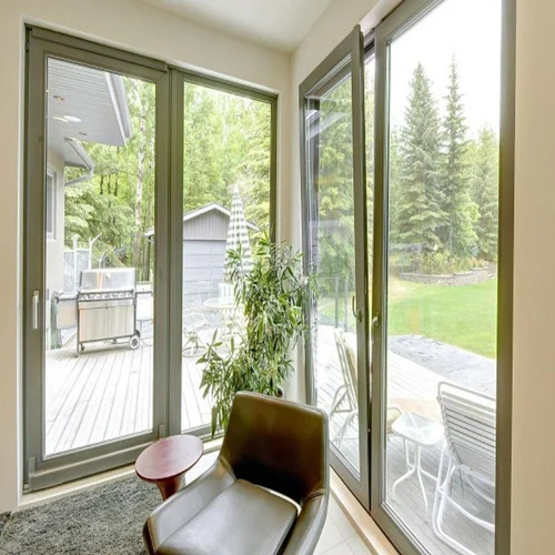 Grey Upvc Window