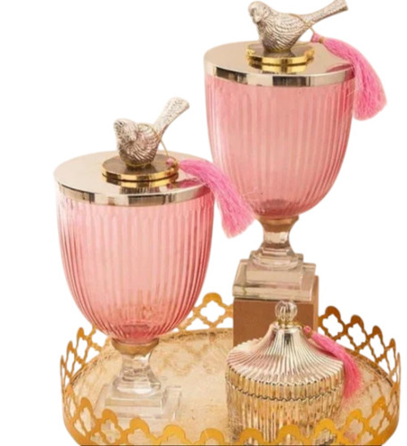 Home Decorative Glass Jar Set