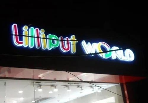 Led Rectangle Acrylic Acp Sign Board