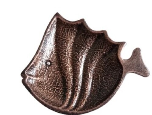 Metal Decorative Nut Serving Plate Platter