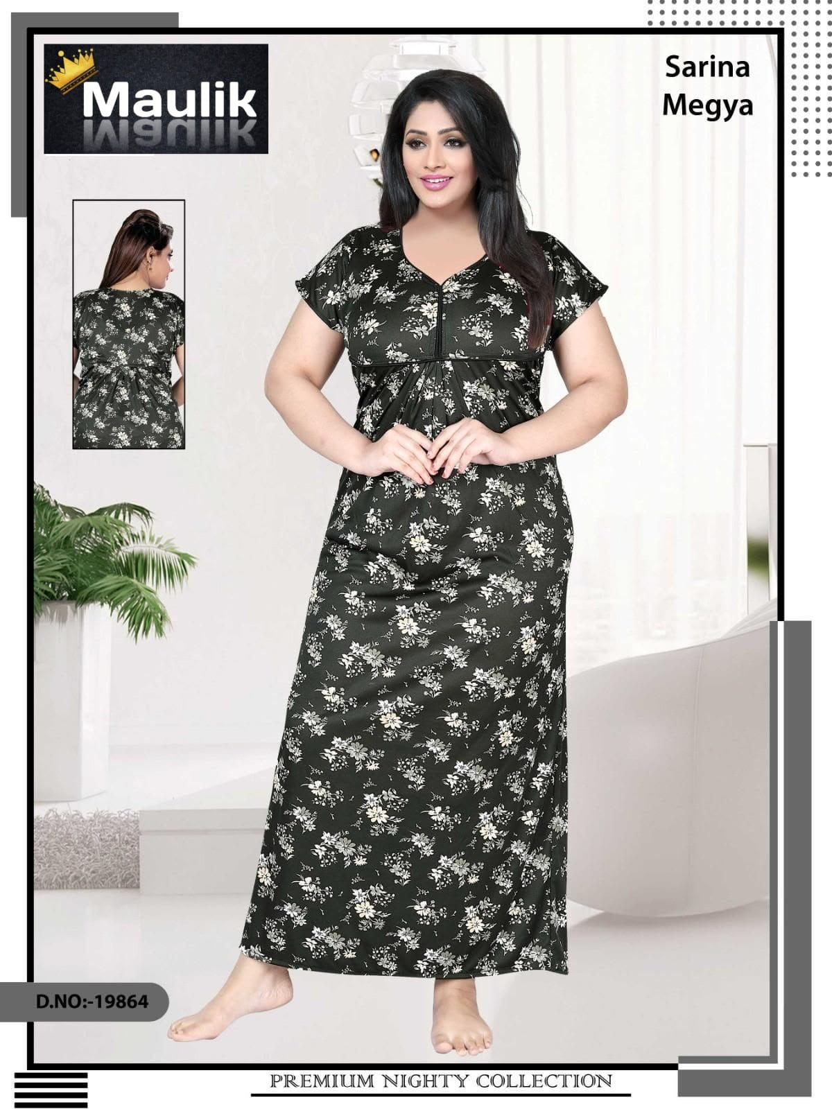 Printed Cotton Nighty