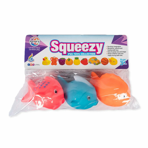 Squeeze Fish Baby Bath Toy