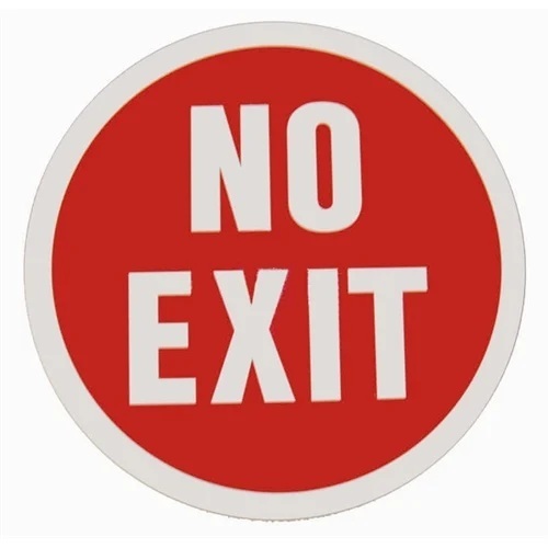 Warning Sign With Bold