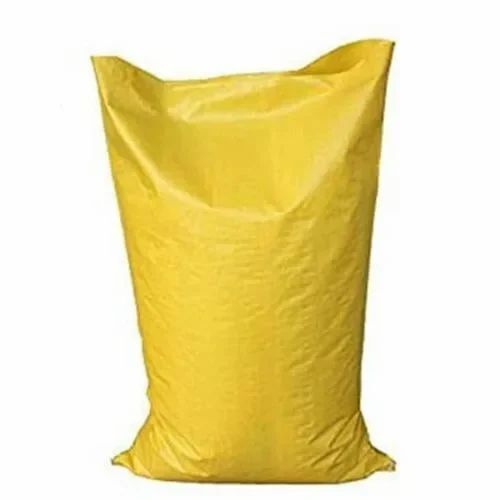 25 Kg Yellow Hdpe Woven Sack Bag