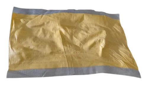 30 Kg Bopp Laminated Woven Sack Bag - Moisture Proof, Yellow and Blue, Customized Design | Biodegradable, Recyclable, Shock Resistant