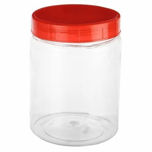 600ml Plastic Round Pet Jar