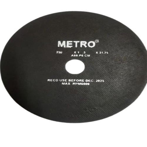 Black Metro Abrasive Reinforced Cut Off Wheel