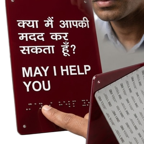 Braille Signage