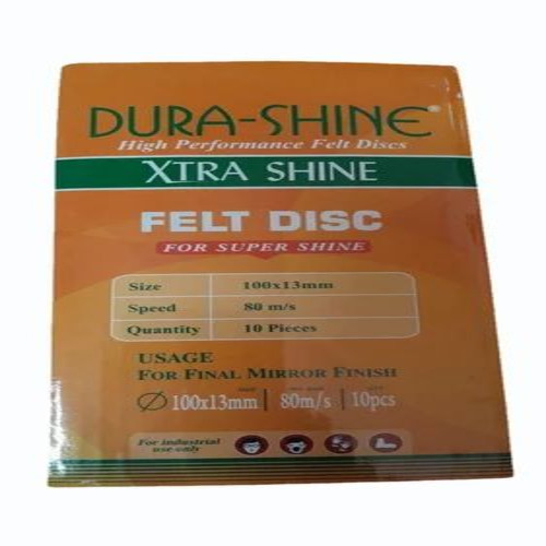 Felt Disc Durashine 4 Inch