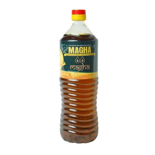Magha Cold Pressed Double Filtered Mustard Oil 1L - Application: Cooking
