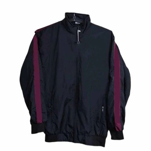 Men Collar Neck Polyester Fleece Jacket