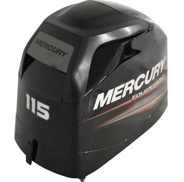 Mercury Marine Boat 115 HP Outboard Engine Cowling Black