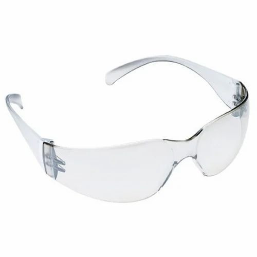 White Polycarbonate Industrial Safety Goggles