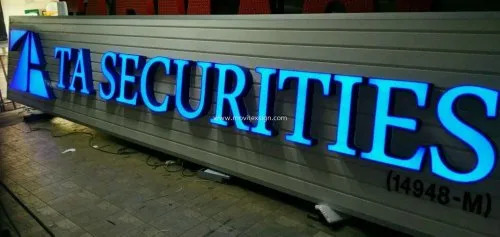 Acrylic Letter - Custom Size, Custom Color | Durable, Outdoor Use, Corrugated Box Packaging