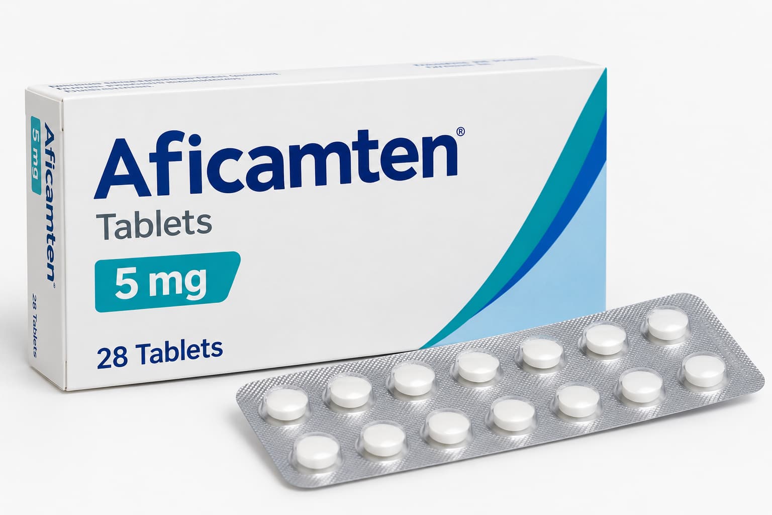 Aficamten Tablets 5 Mg 28 Tablets - Precise Dosage, Blister Packaging, Controlled Dosing