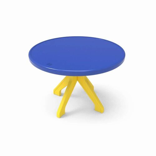 Blue Plastic Play School Table