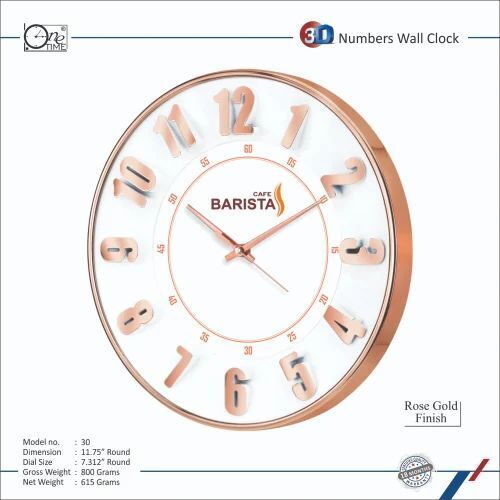 Decorative Plastic Wall Clock