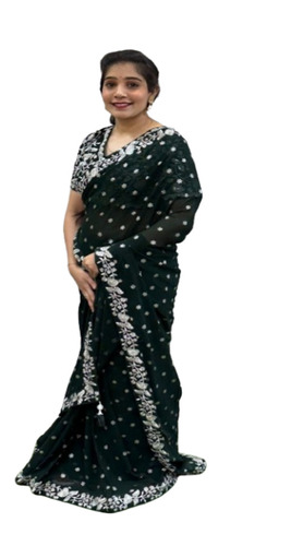 Georgette Designer Partywear Saree