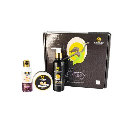Kadaknath Shampoo Conditioner Face Pack Beauty Kit