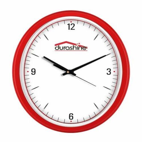 Oval Plastic Wall Clock