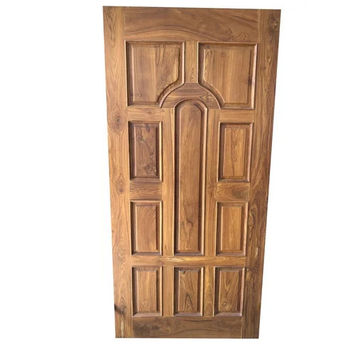 Rectangle Teak Wood Door