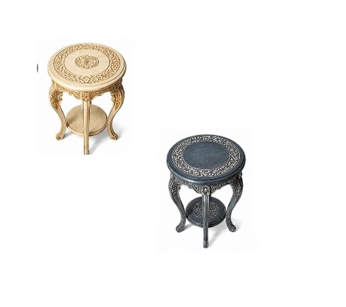 Round Wooden Stool