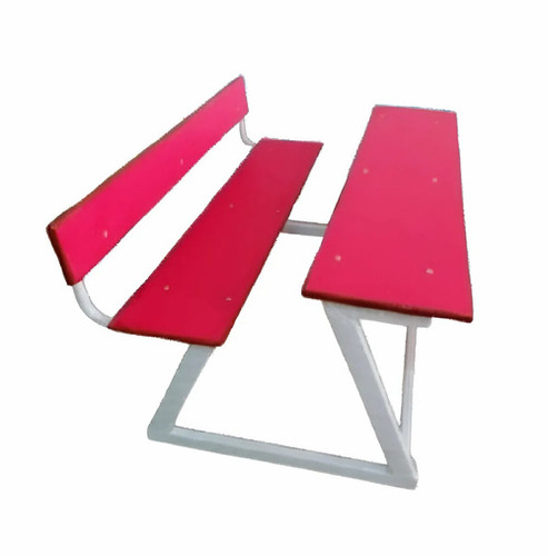 School Desk And Bench