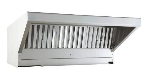 Silver Commercial Kitchen Chimney