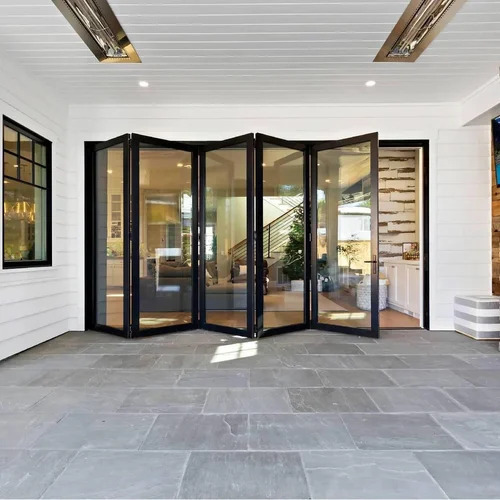 Upvc Bi Fold Door - Color: Grey