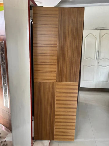Wpc Veneer Door With Polish