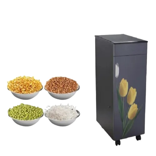 1 Hp Stoneless Domestic Flour Mill - Stainless Steel, 5-10 Kg/Hr, 1 HP Motor | PLC Control, Lower Energy Consumption, Automatic