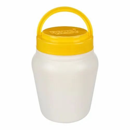 2 Ltr Hdpe Plastic Ghee Container Jar