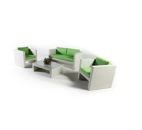 4 Seater Wicker Sofa Set