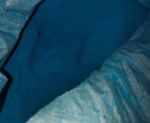 Blue Holi Color