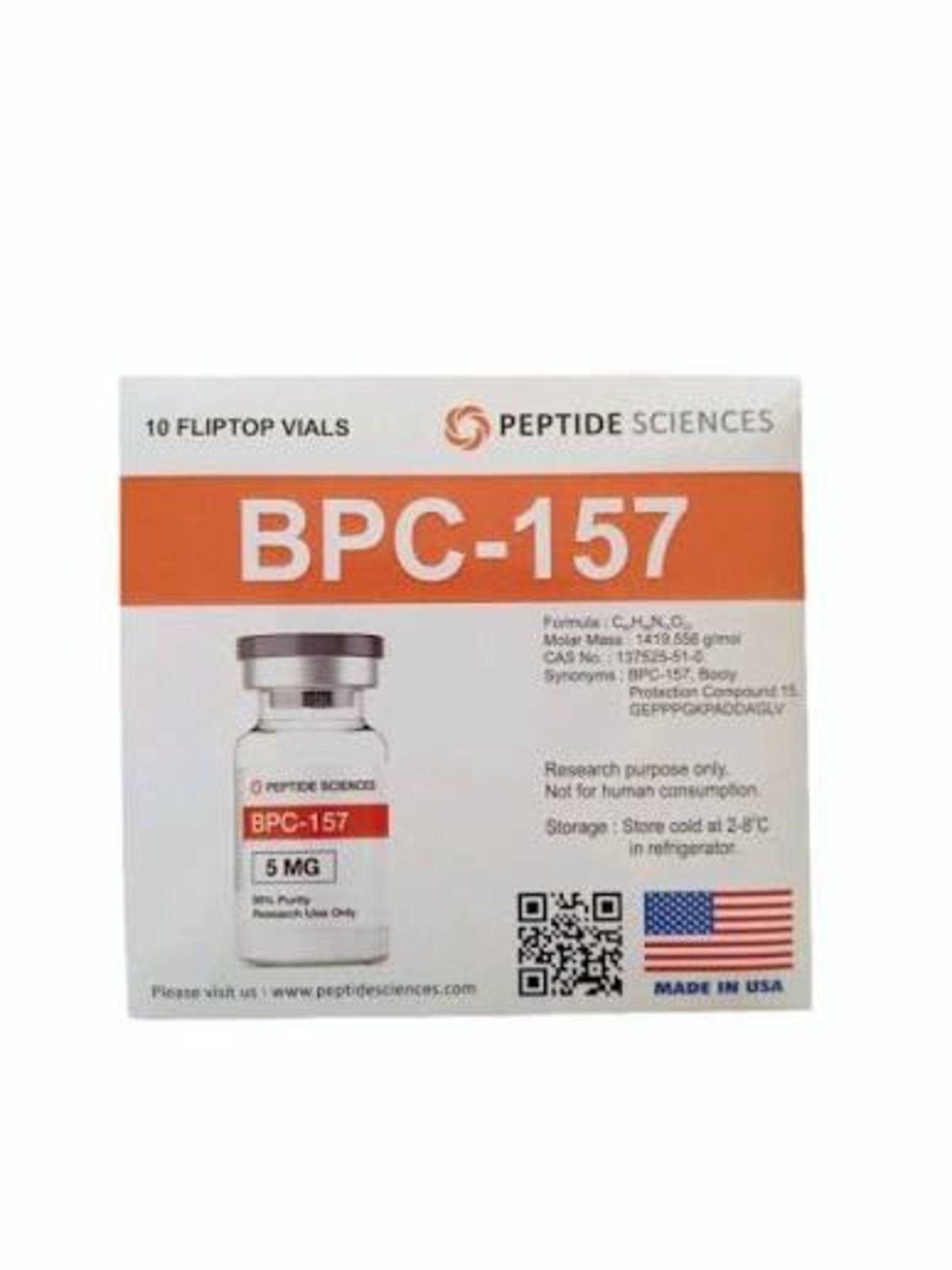 BPC 157 Body 10 MG PEPTIDE