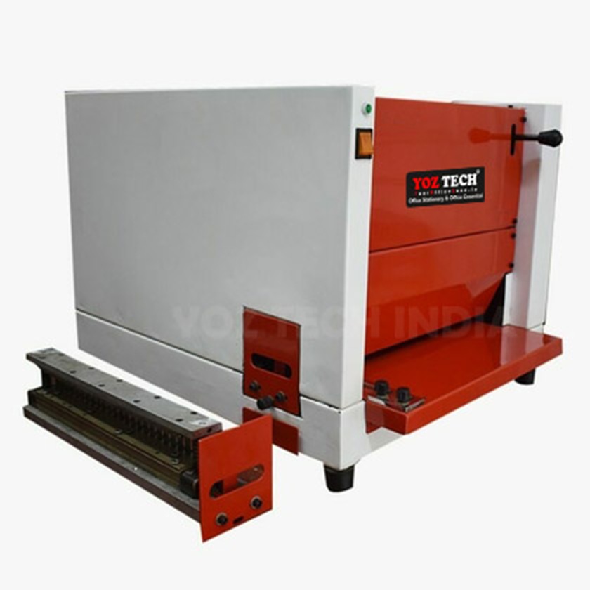 Electrical A3 Spiral Binding Punch Machine Yoztechr (Yoz Sba3-450 (Made In Bharat)) - Automatic Grade: Semi-Automatic