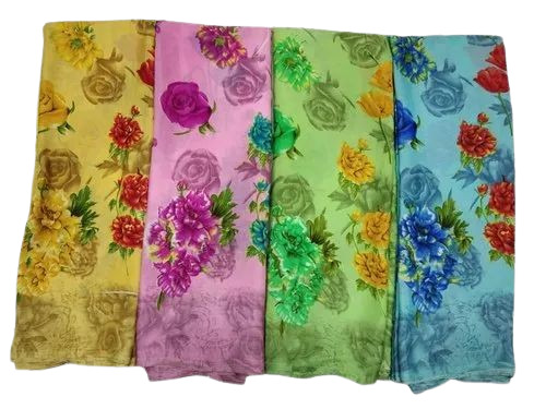Fancy Floral Printed Saree