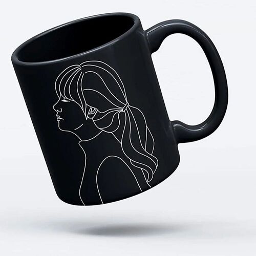 Gd 5103 350ml Black Coffee Mug