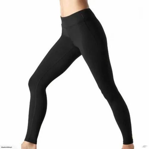 Ladies Black Cotton Legging